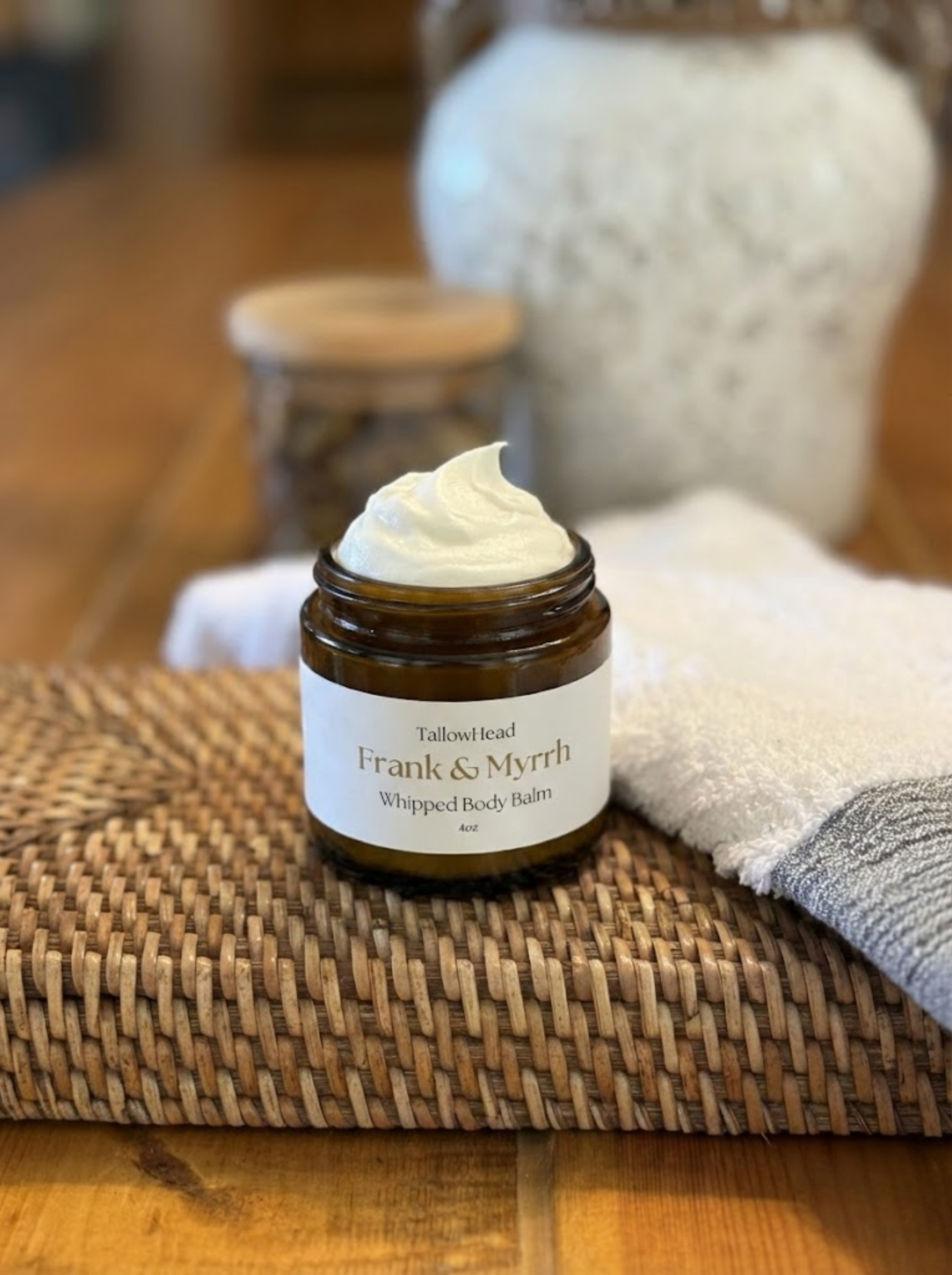 Frankincense & Myrrh Whipped Body Balm