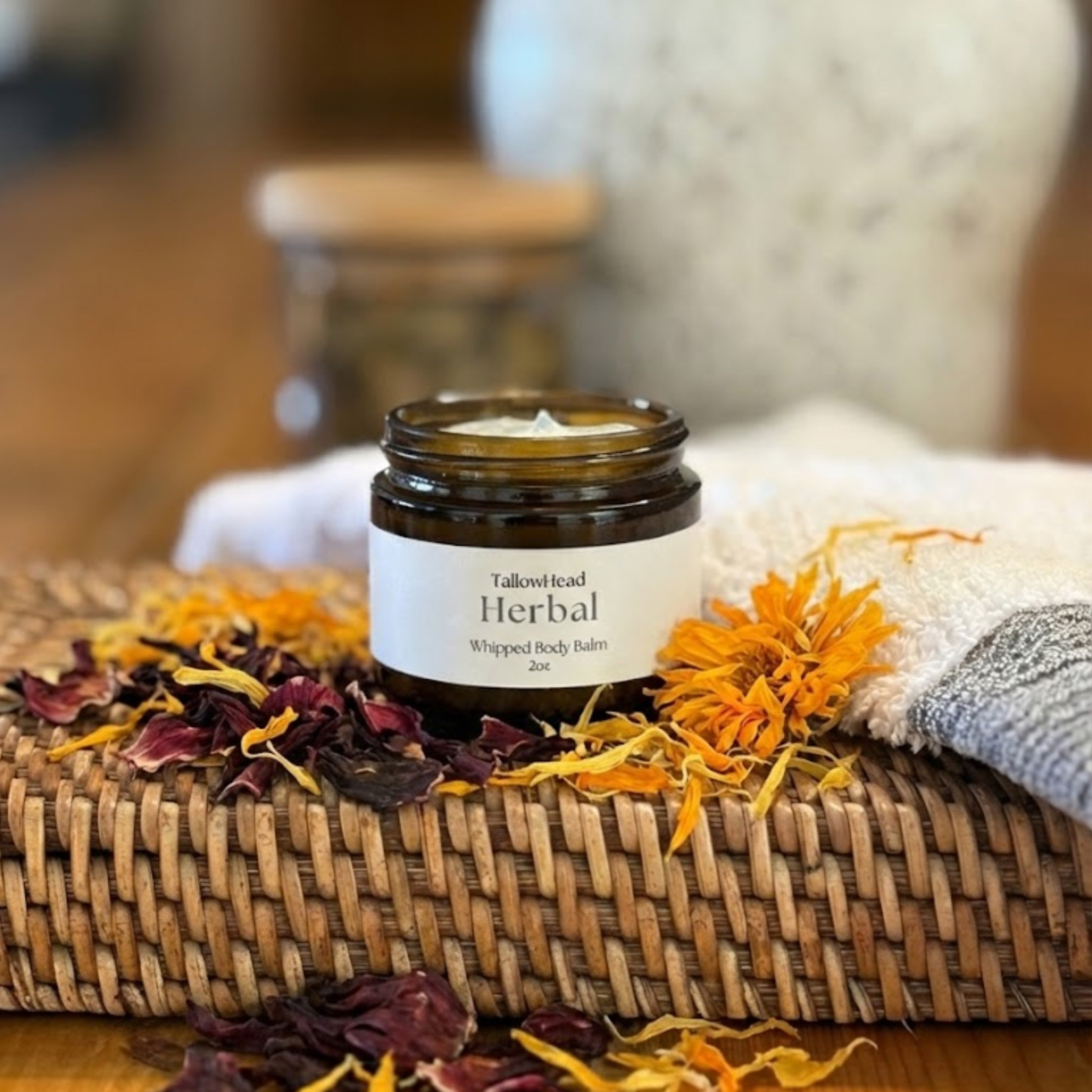 2oz herbal whipped body balm