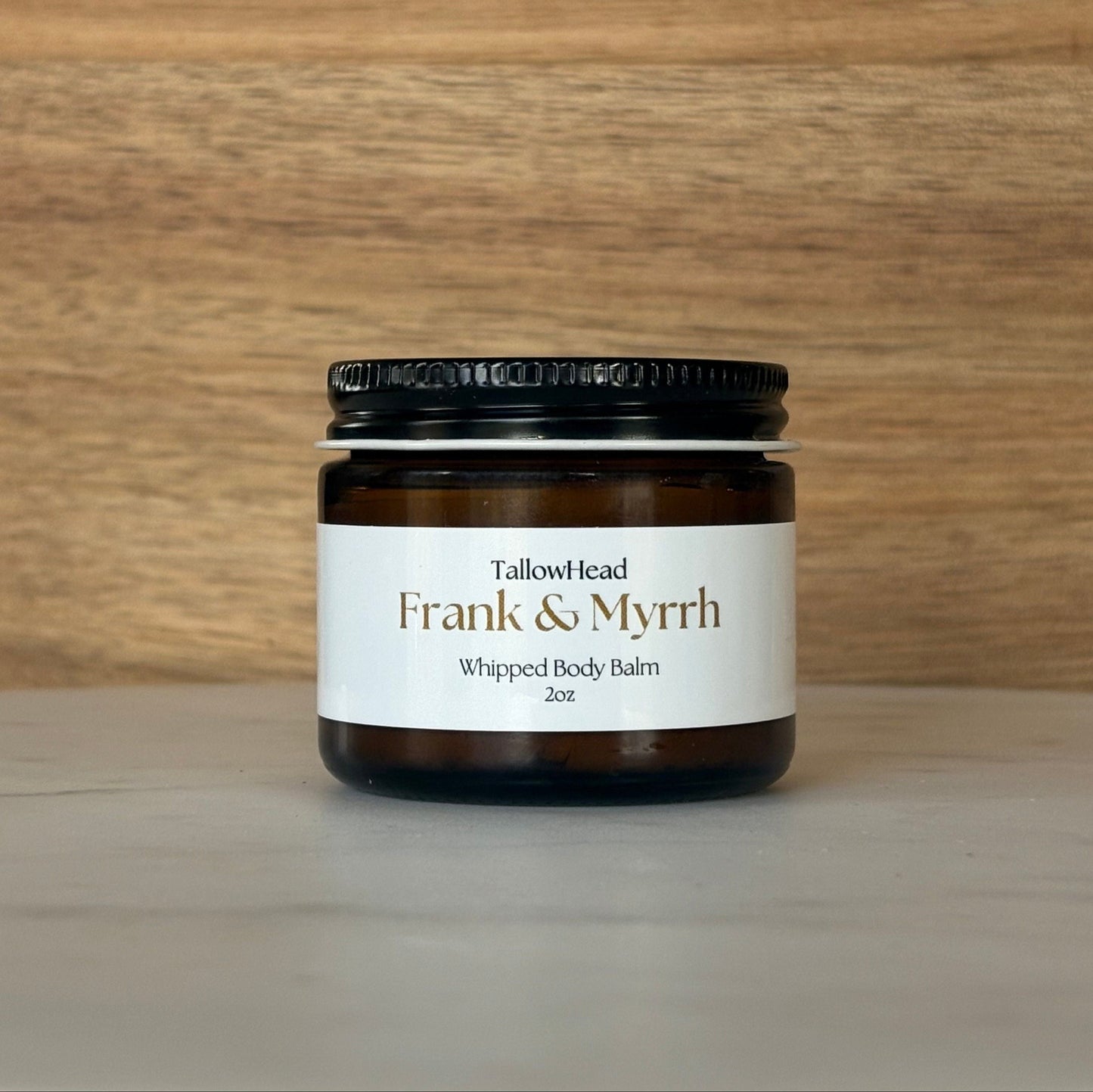 Frankincense & Myrrh Whipped Body Balm - 2oz