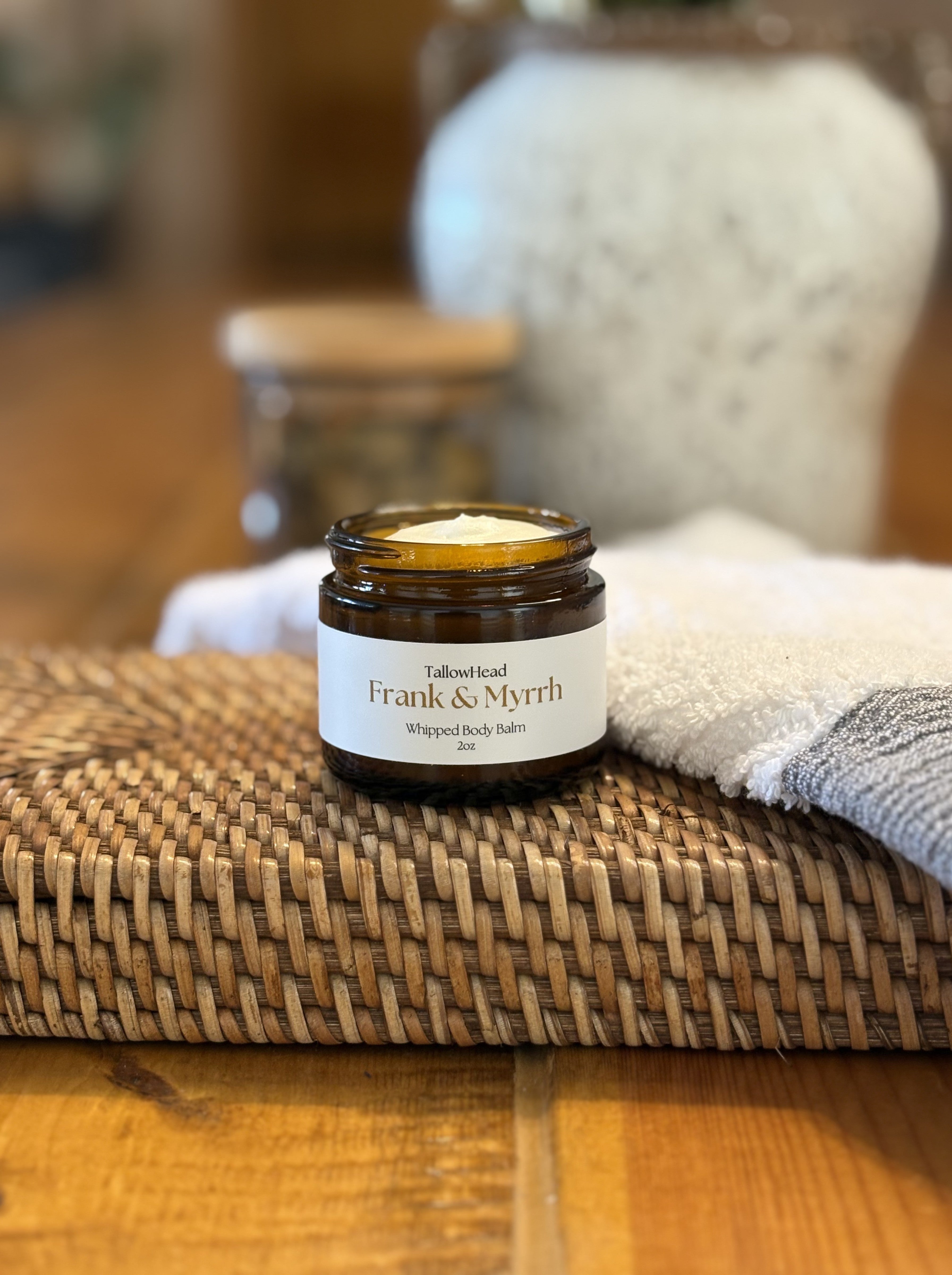 Frankincense & Myrrh Whipped Body Balm