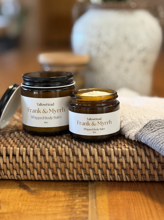 Frankincense & Myrrh Whipped Body Balm