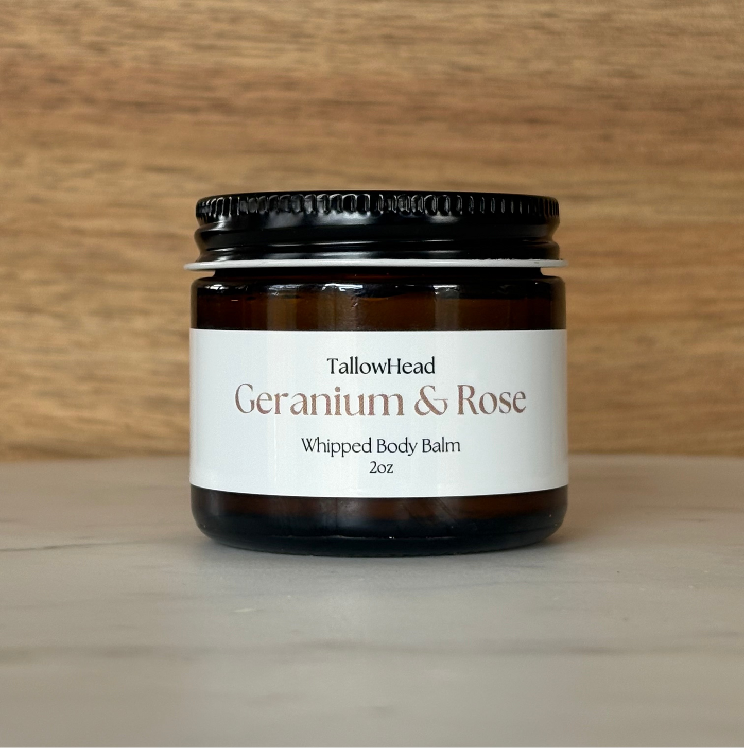 Geranium & Rose Whipped Body Balm - 2oz